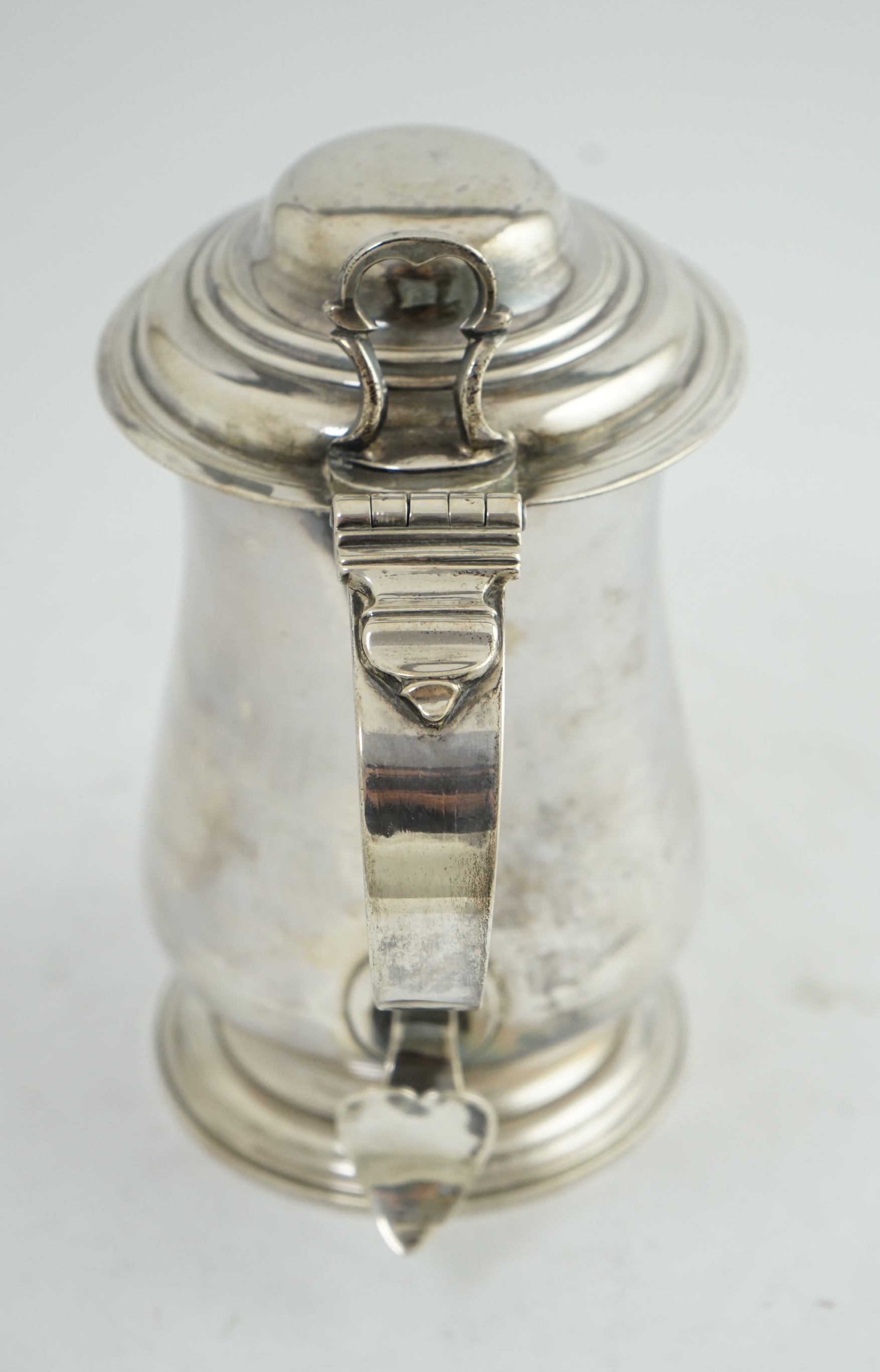 A George III silver tankard, by Charles Wright